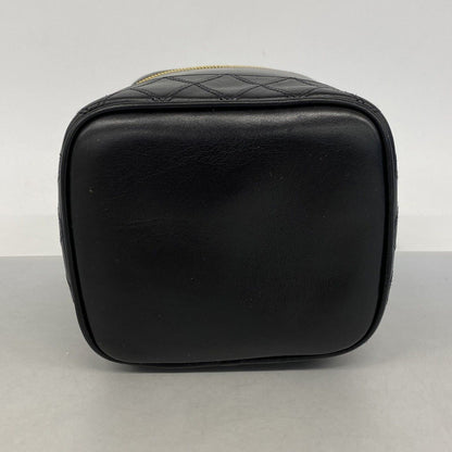 Chanel Vanity Bag Bicolor Lambskin Black Gold — view 3
