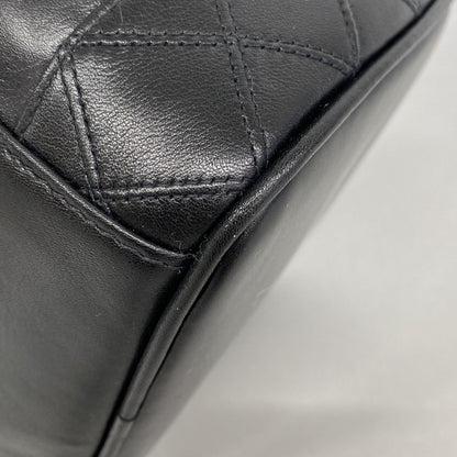 Chanel Vanity Bag Bicolor Lambskin Black Gold — view 6