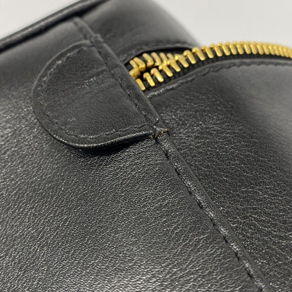 Chanel Vanity Bag Bicolor Lambskin Black Gold — view 7