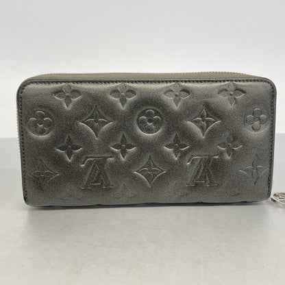 Louis Vuitton Wallet Monogram Embossed Zippy Anthracite — view 9