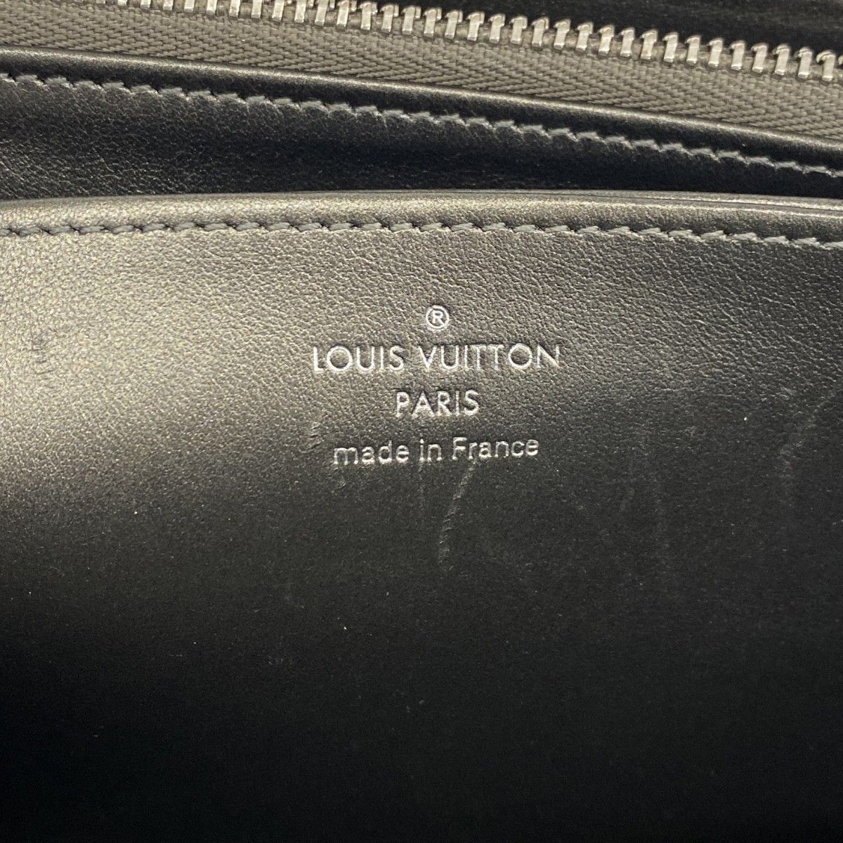 Louis Vuitton Wallet Monogram Embossed Zippy Anthracite — view 4