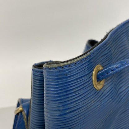 Louis Vuitton Shoulder Bag Epi Petit Noe Toledo Blue — view 7