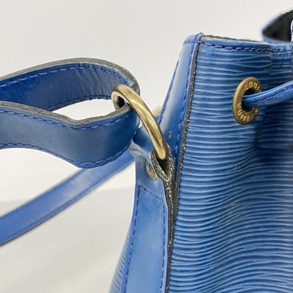 Louis Vuitton Shoulder Bag Epi Petit Noe Toledo Blue — view 8