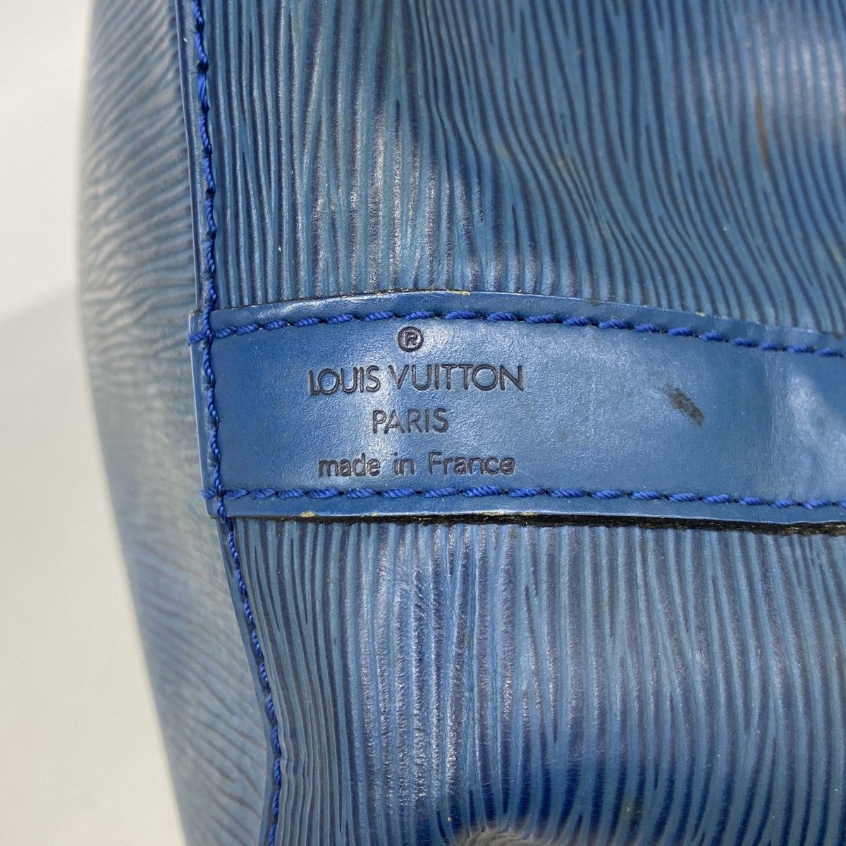 Louis Vuitton Shoulder Bag Epi Petit Noe Toledo Blue — view 5