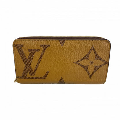 Louis Vuitton Wallet Monogram Giant Reverse Zippy Brown