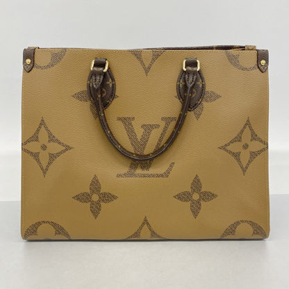 Louis Vuitton Tote Monogram Giant Reverse On The Go MM Brown 2-Way — view 9