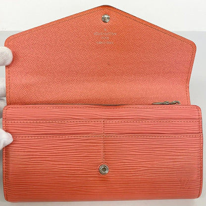Louis Vuitton Wallet Epi Portefeuille Sarah Corail — view 3
