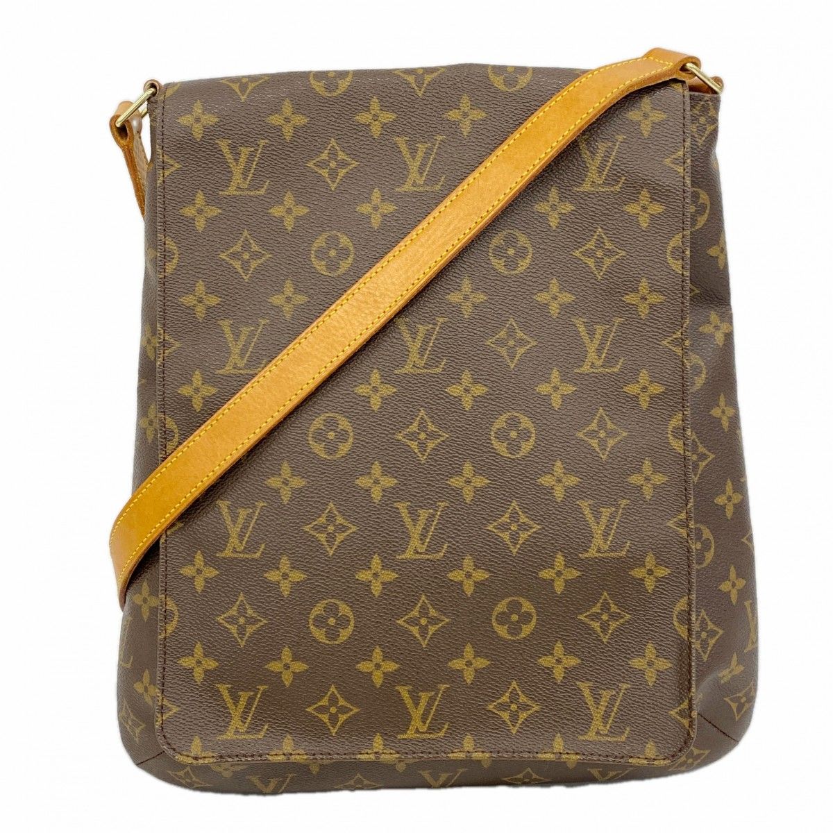 Louis Vuitton Shoulder Bag Monogram Musette Brown