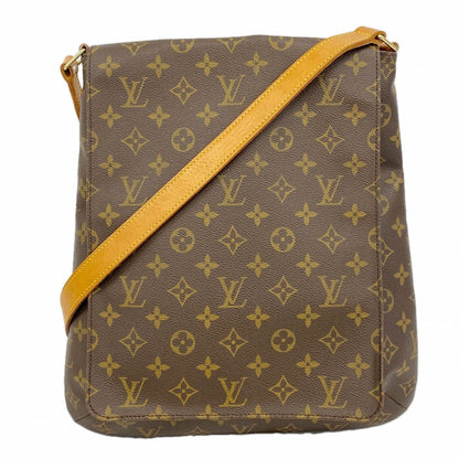 Louis Vuitton Shoulder Bag Monogram Musette Brown