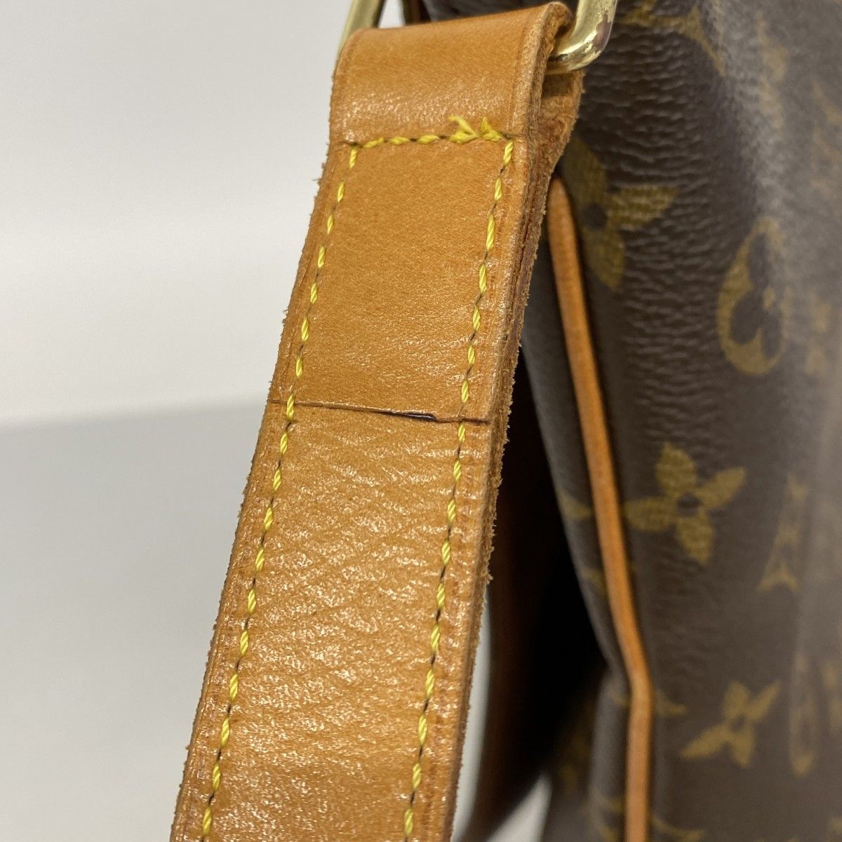 Louis Vuitton Shoulder Bag Monogram Musette Brown — view 9