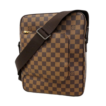 Louis Vuitton Shoulder Bag Damier Olaf MM Ebene
