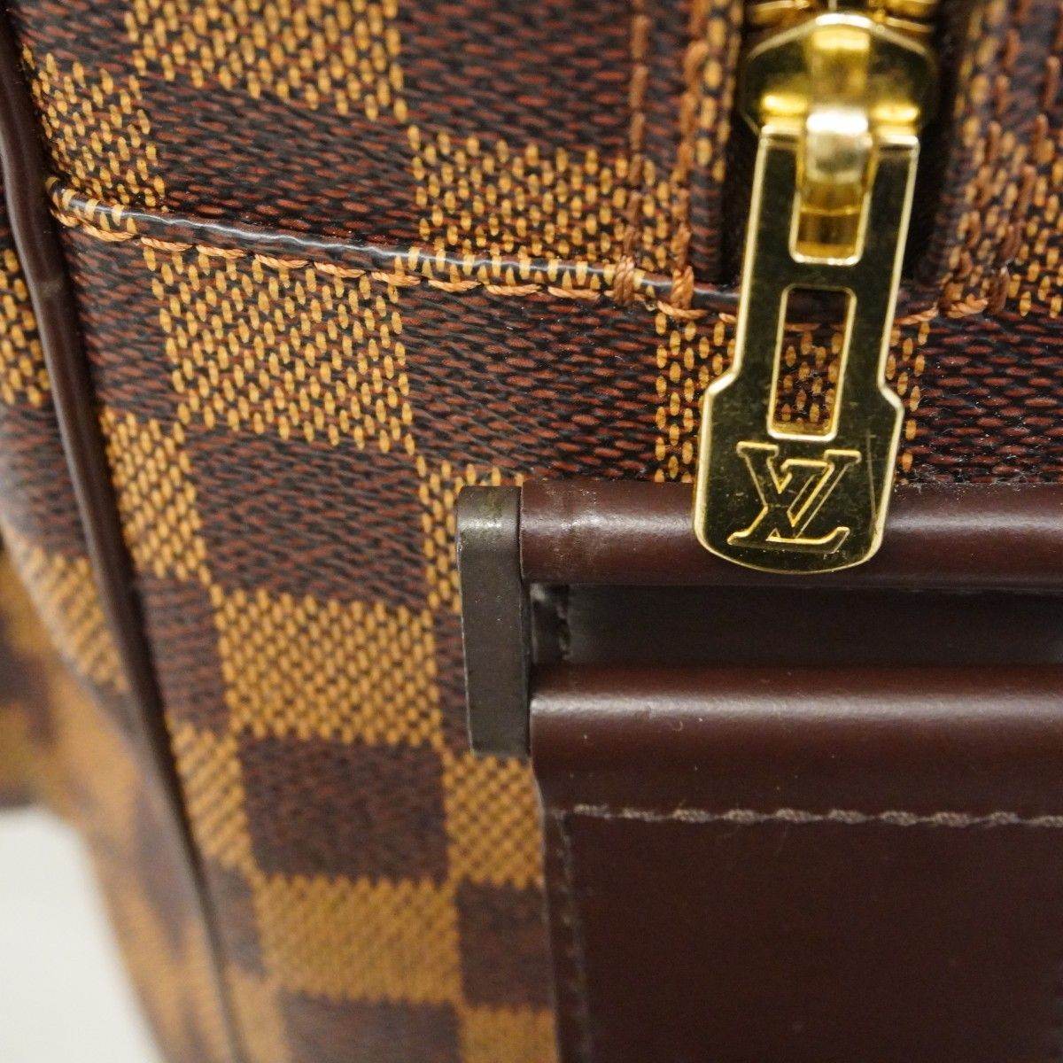Louis Vuitton Shoulder Bag Damier Olaf MM Ebene — view 8