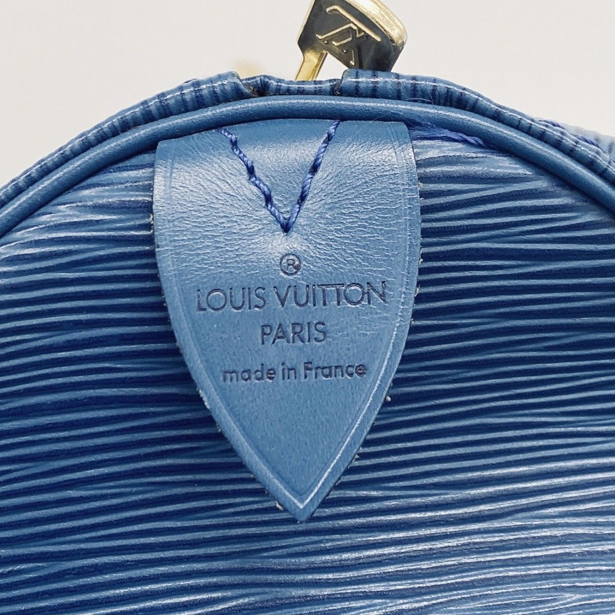 Louis Vuitton Boston Bag Epi Keepall 50 Toledo Blue — view 5