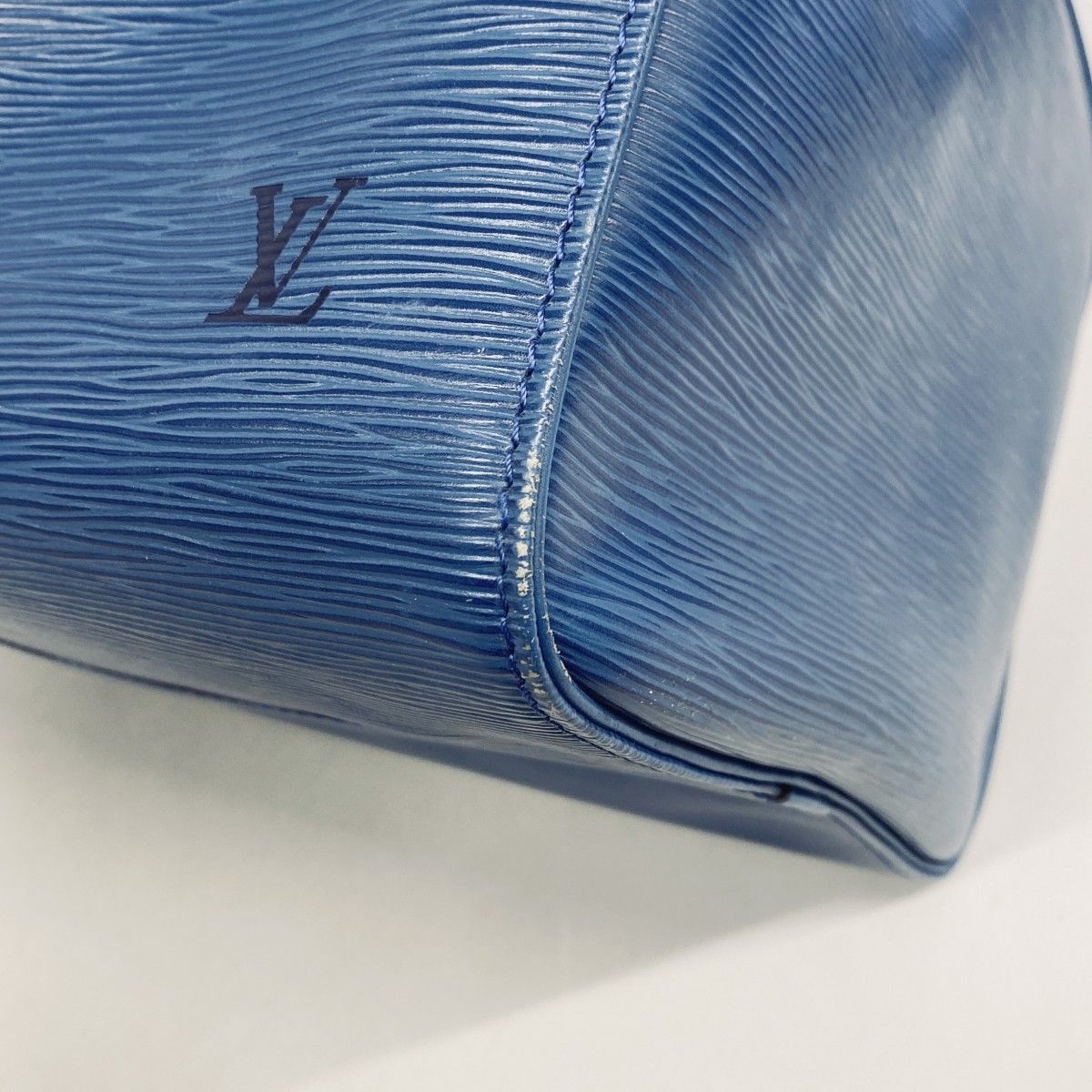 Louis Vuitton Boston Bag Epi Keepall 50 Toledo Blue — view 6