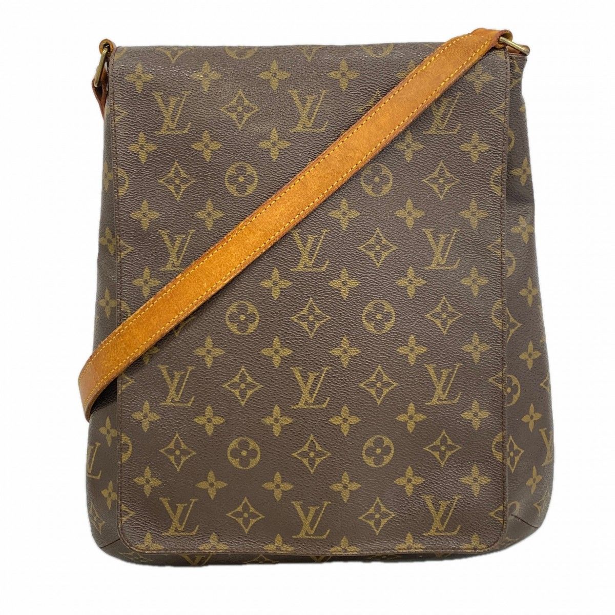 Louis Vuitton Shoulder Bag Monogram Musette Brown
