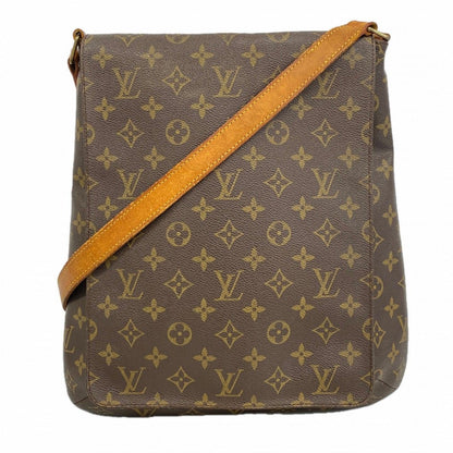 Louis Vuitton Shoulder Bag Monogram Musette Brown