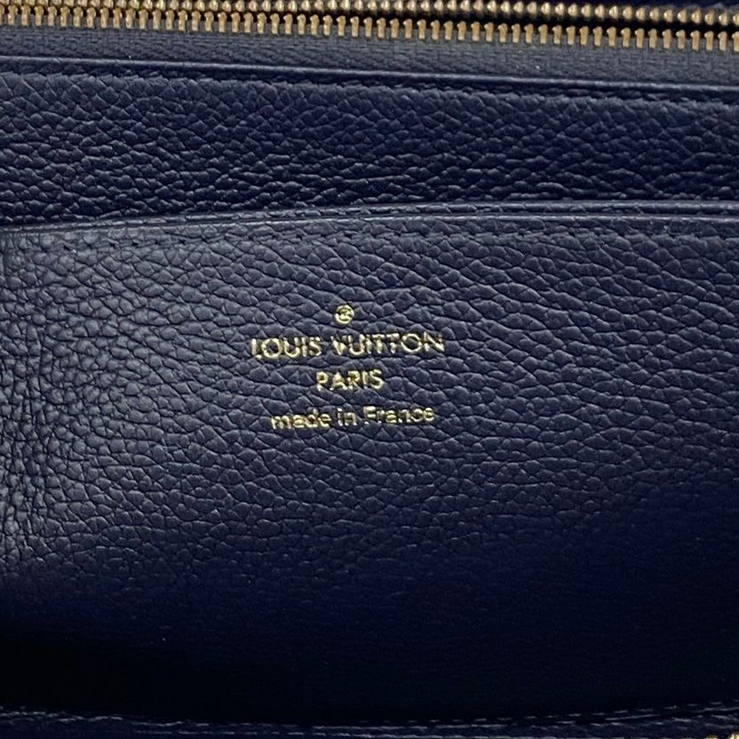 Louis Vuitton Wallet Monogram Empreinte Zippy Marie Nuit — view 4