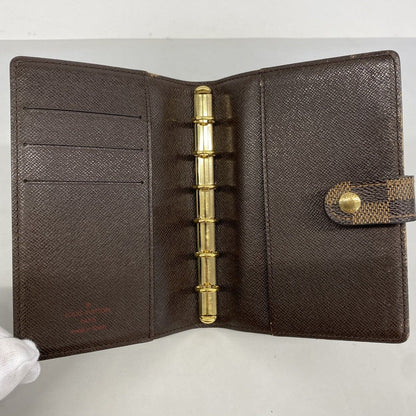 Louis Vuitton Notebook Cover Damier Agenda PM Ebene — view 3
