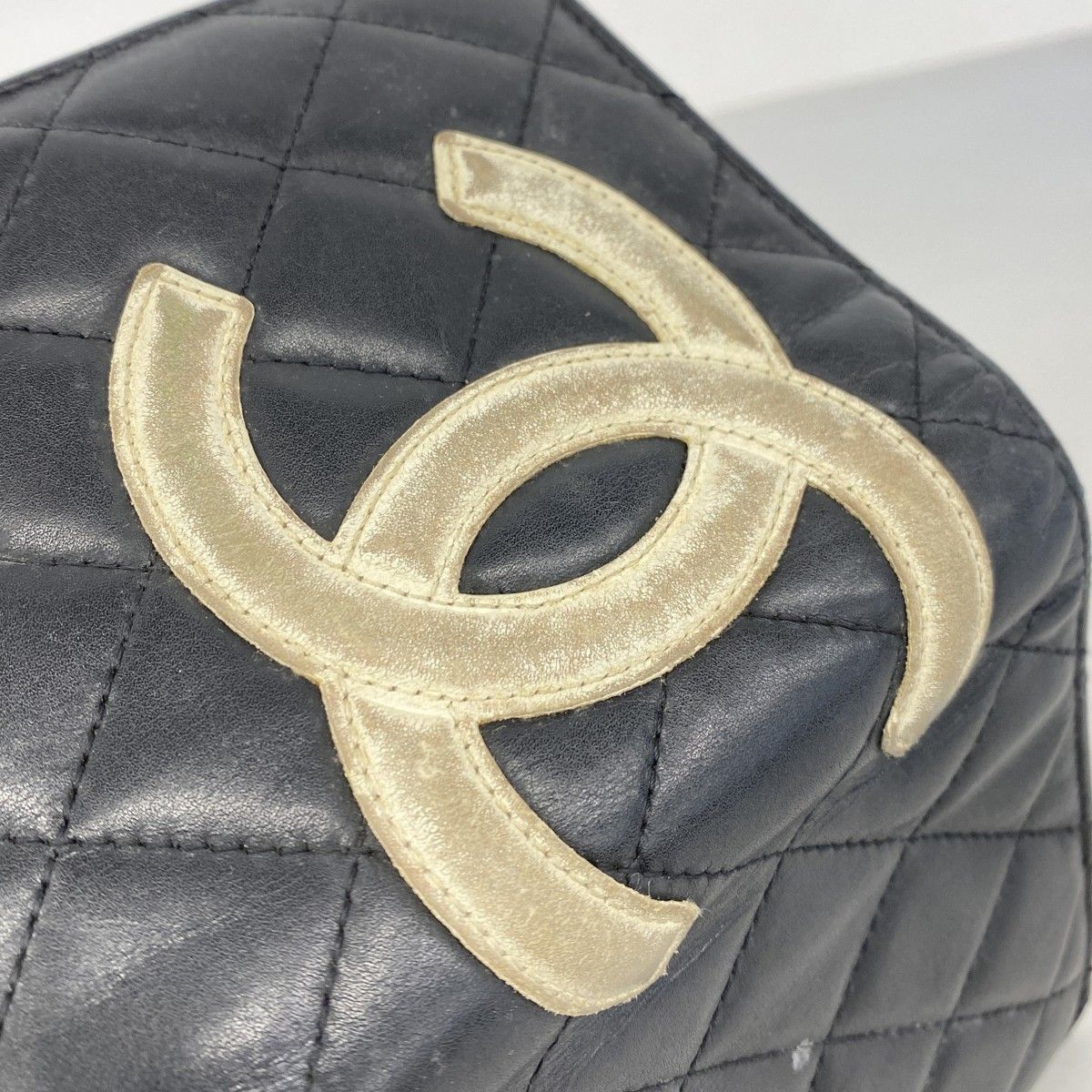 Chanel Wallet Cambon Lambskin Black Silver — view 5