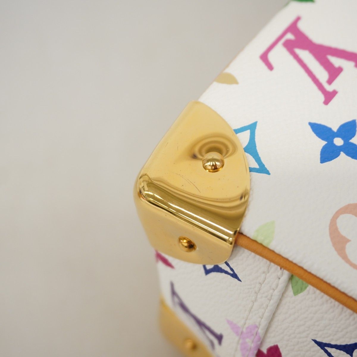 Louis Vuitton Handbag Monogram Multi Color Tourville Blanc — view 6