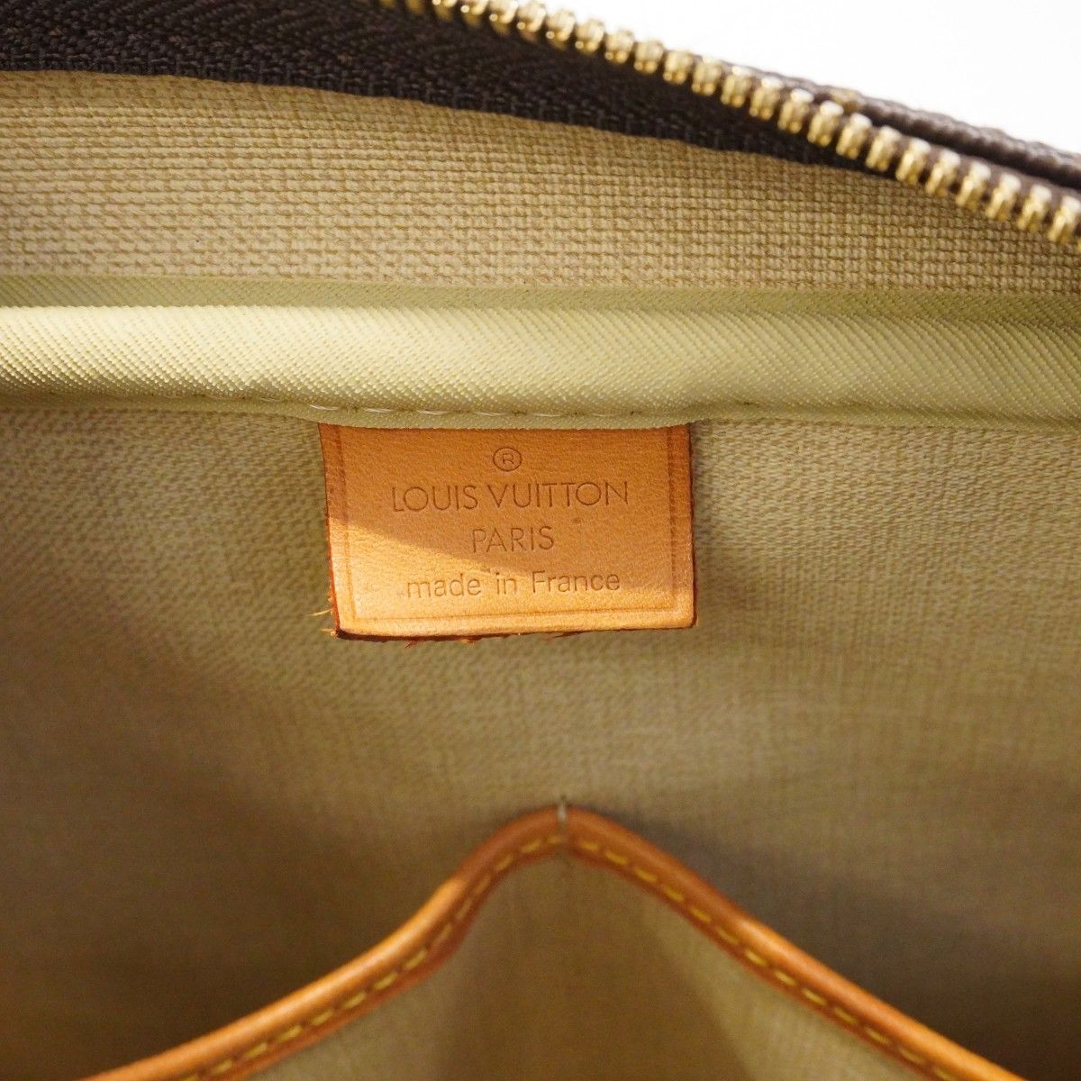 Louis Vuitton Handbag Monogram Deauville Brown — view 5