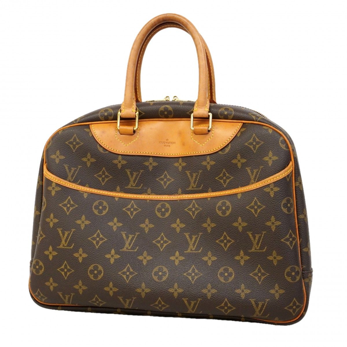 Louis Vuitton Handbag Monogram Deauville Brown