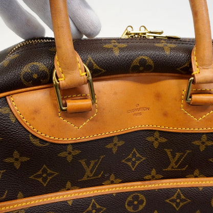 Louis Vuitton Handbag Monogram Deauville Brown — view 7
