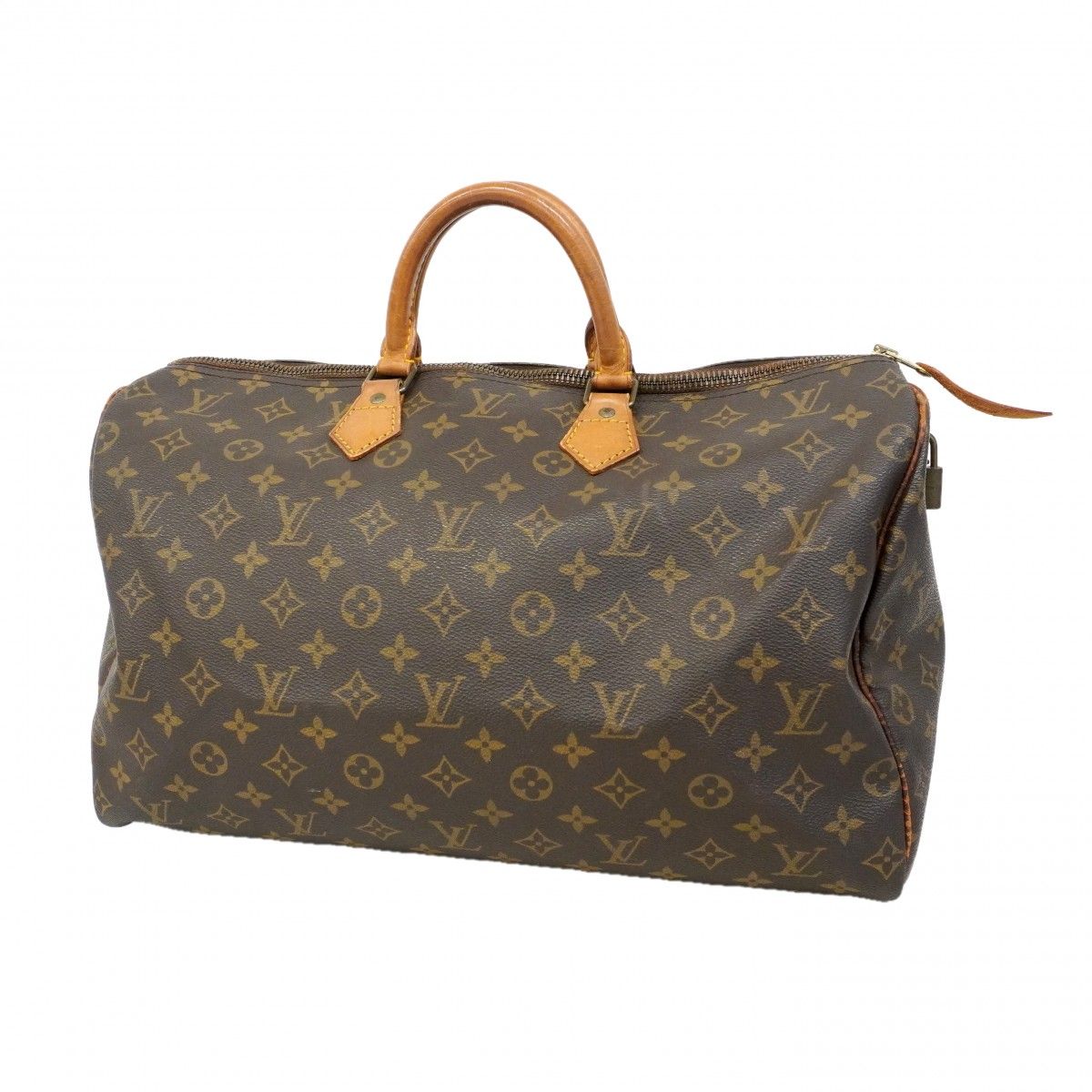 Louis Vuitton Handbag Monogram Speedy 40 Brown
