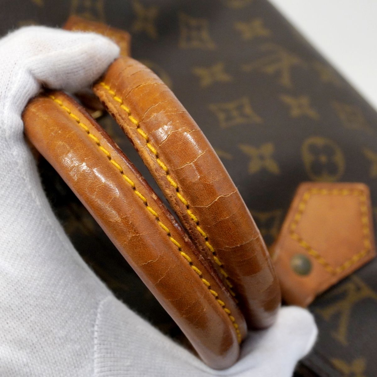 Louis Vuitton Handbag Monogram Speedy 40 Brown — view 7