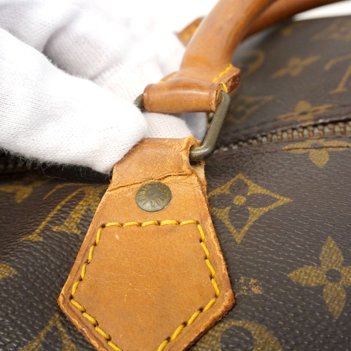 Louis Vuitton Handbag Monogram Speedy 40 Brown — view 9