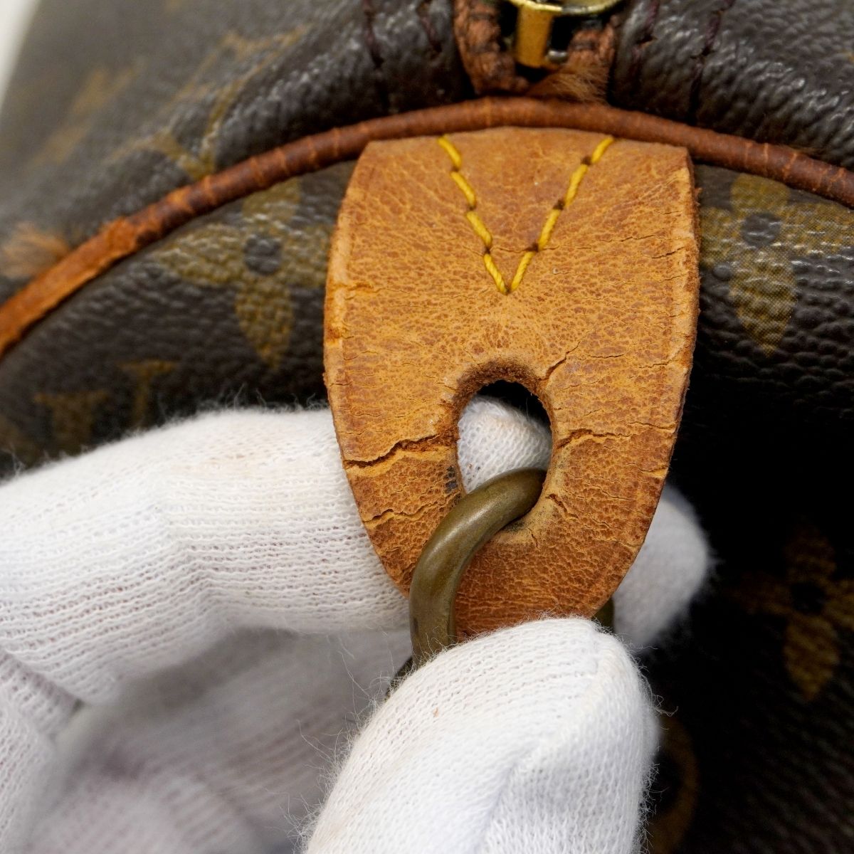 Louis Vuitton Handbag Monogram Speedy 40 Brown — view 8