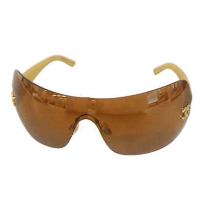 Chanel Sunglasses Brown Gold Eyewear