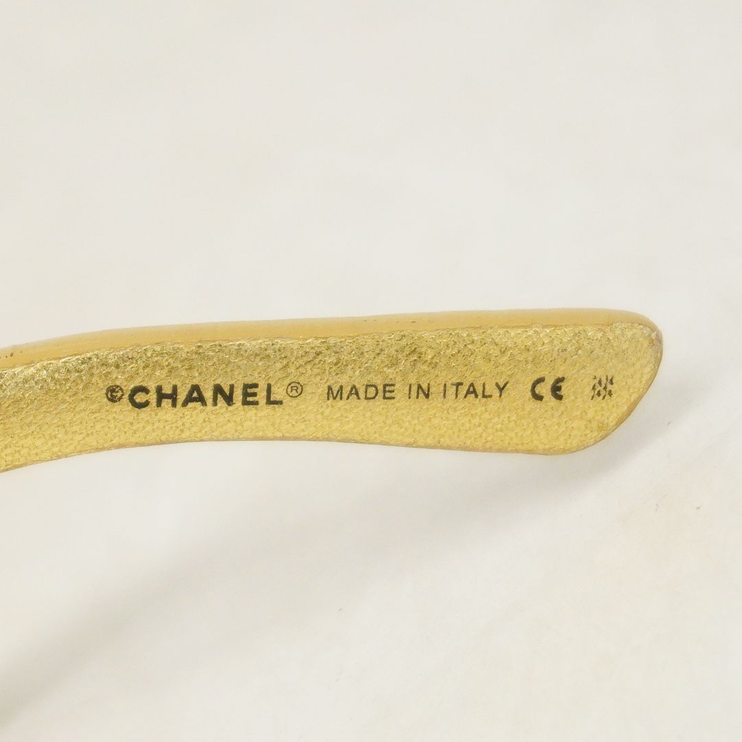Chanel Sunglasses Brown Gold Eyewear — view 4