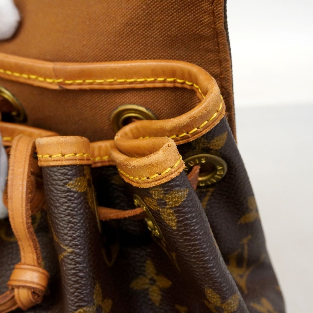 Louis Vuitton Backpack Monogram Mini Montsouris Brown — view 8