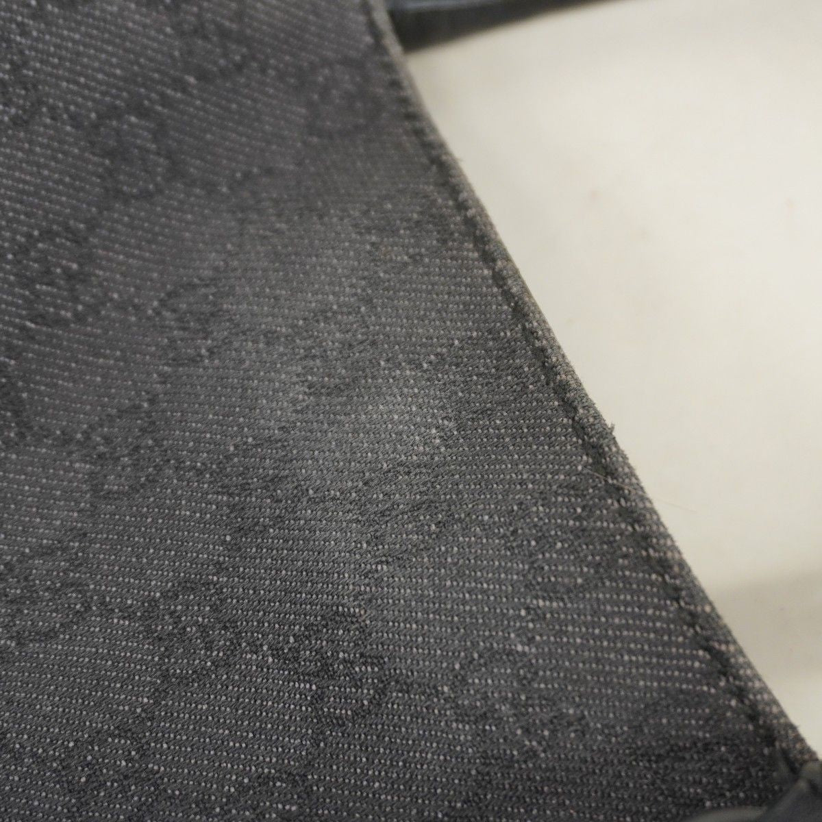 Gucci Tote Denim Black Silver — view 9