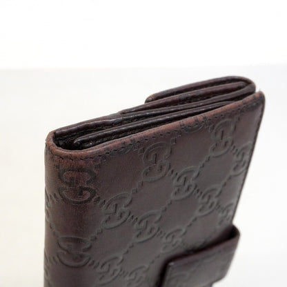 Gucci Wallet Guccissima Principi Leather Brown Champagne Gold — view 7