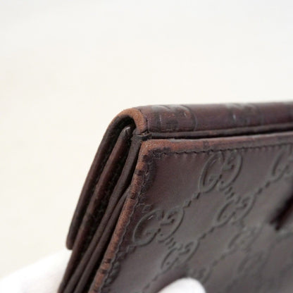 Gucci Wallet Guccissima Principi Leather Brown Champagne Gold — view 6