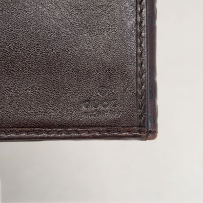 Gucci Wallet Guccissima Principi Leather Brown Champagne Gold — view 5