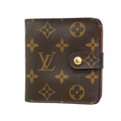 Louis Vuitton Wallet Monogram Compact Zip Brown