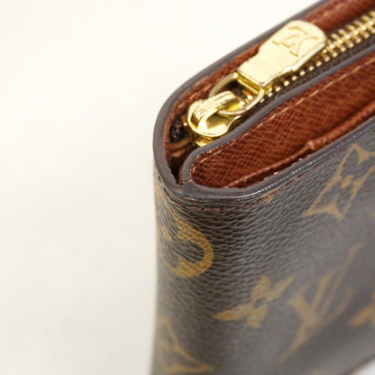 Louis Vuitton Wallet Monogram Compact Zip Brown — view 6