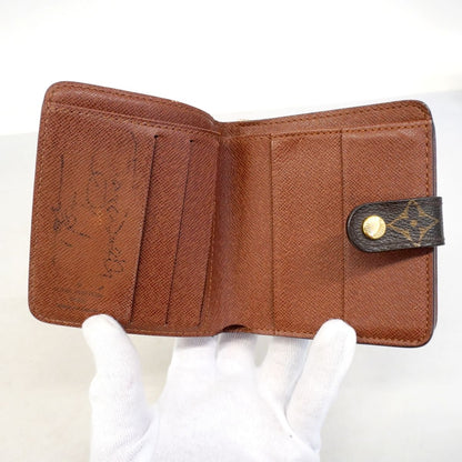 Louis Vuitton Wallet Monogram Compact Zip Brown — view 4