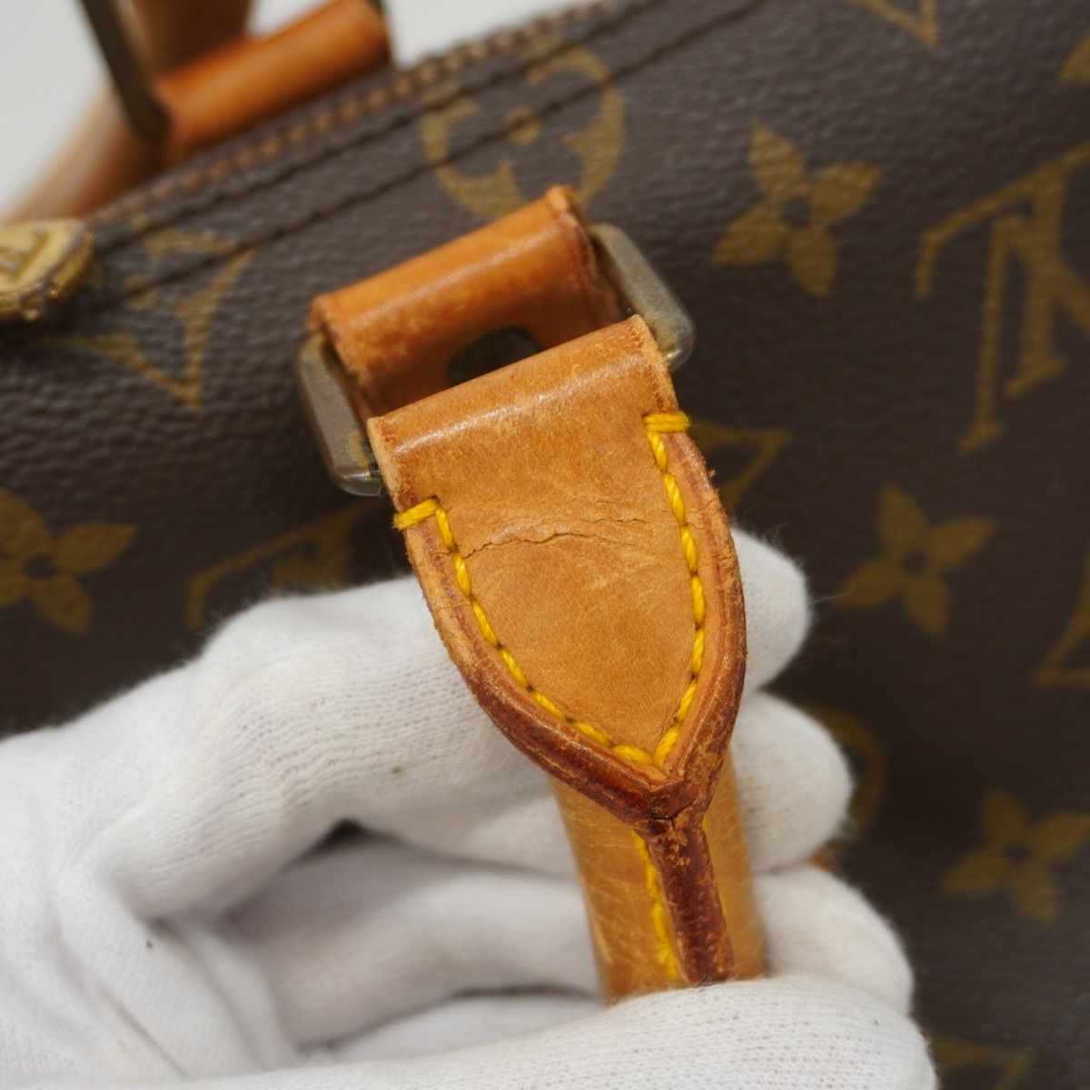 Louis Vuitton Boston Bag Monogram Keepall 50 Brown — view 9