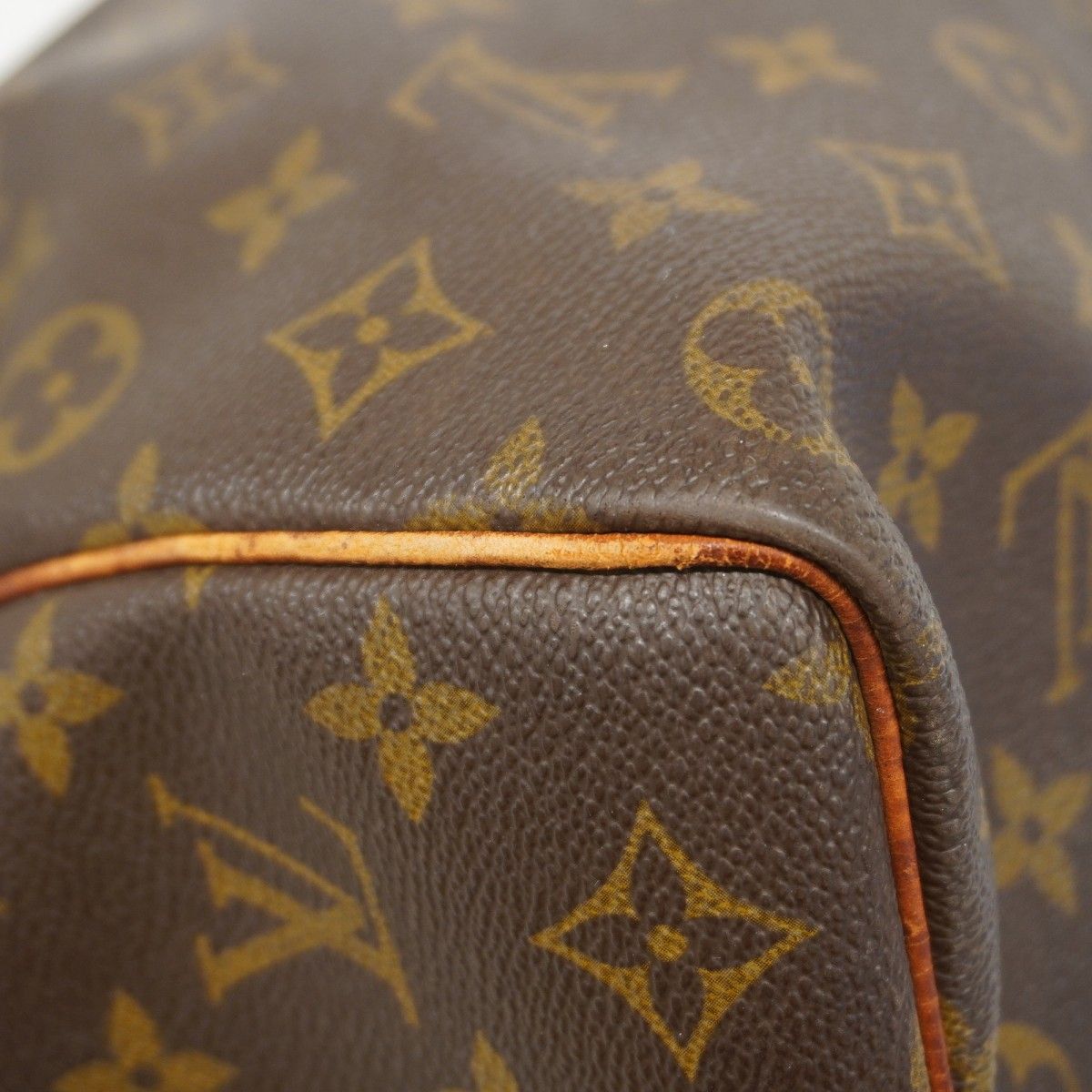 Louis Vuitton Boston Bag Monogram Keepall 50 Brown — view 8