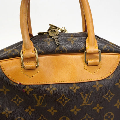 Louis Vuitton Handbag Monogram Deauville Brown — view 8
