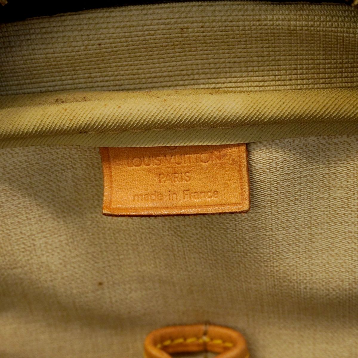 Louis Vuitton Handbag Monogram Deauville Brown — view 5