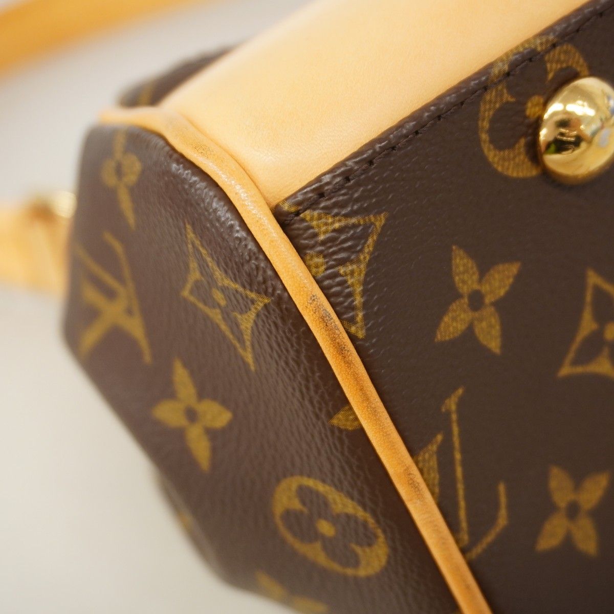 Louis Vuitton Shoulder Bag Monogram Beverly MM Brown — view 8