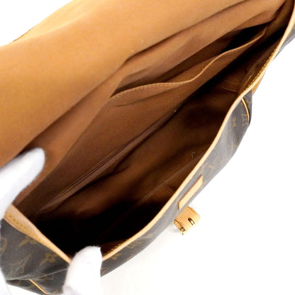 Louis Vuitton Shoulder Bag Monogram Saumur 35 Brown — view 4