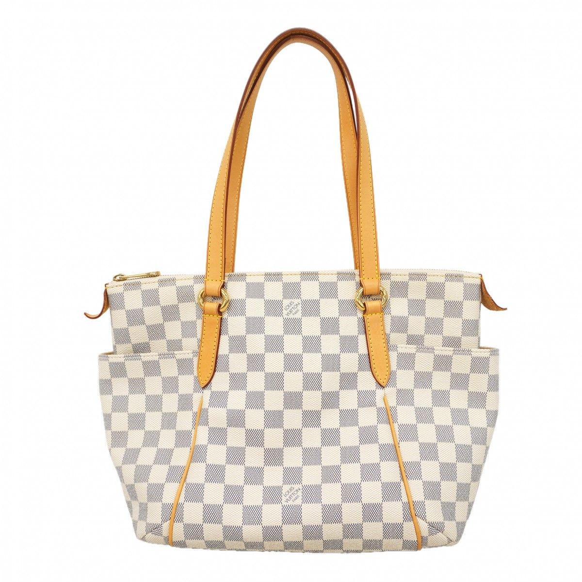 Louis Vuitton Tote Damier Azur Totally PM White