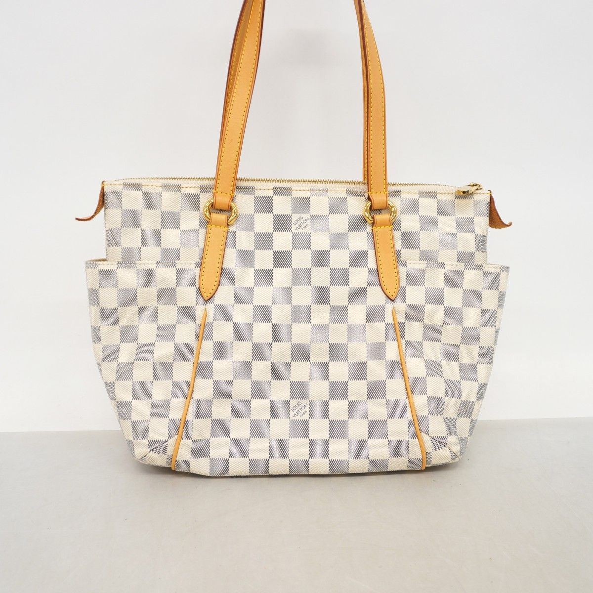Louis Vuitton Tote Damier Azur Totally PM White — view 9