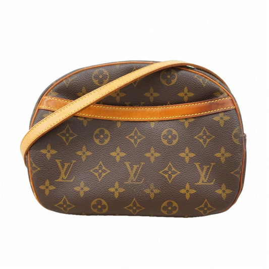 Louis Vuitton Shoulder Bag Monogram Blois Brown